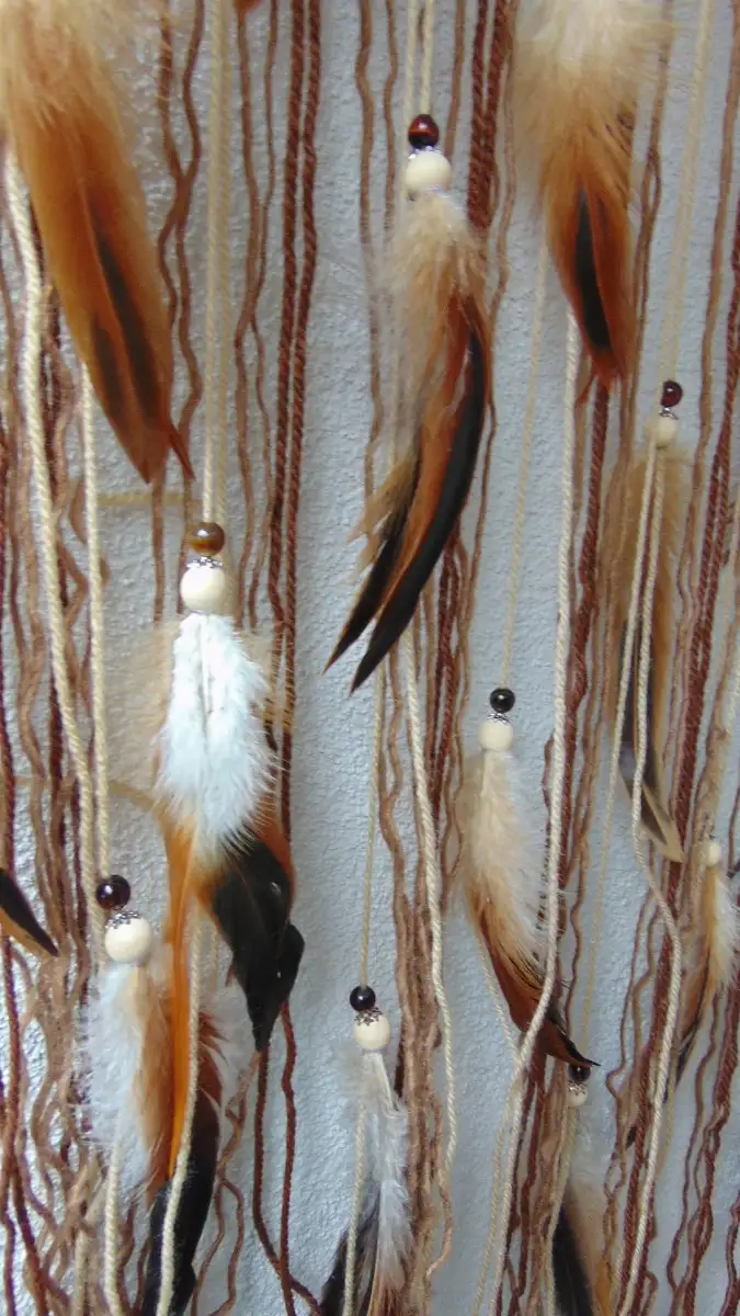 Attrape-rêves géant nature arbre de vie bohème