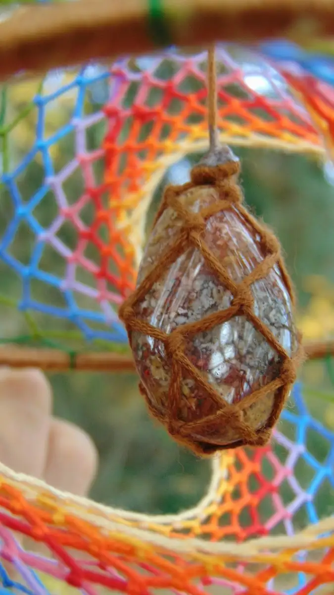 Petit Attrape-rêves 3D Multicolore - Agate