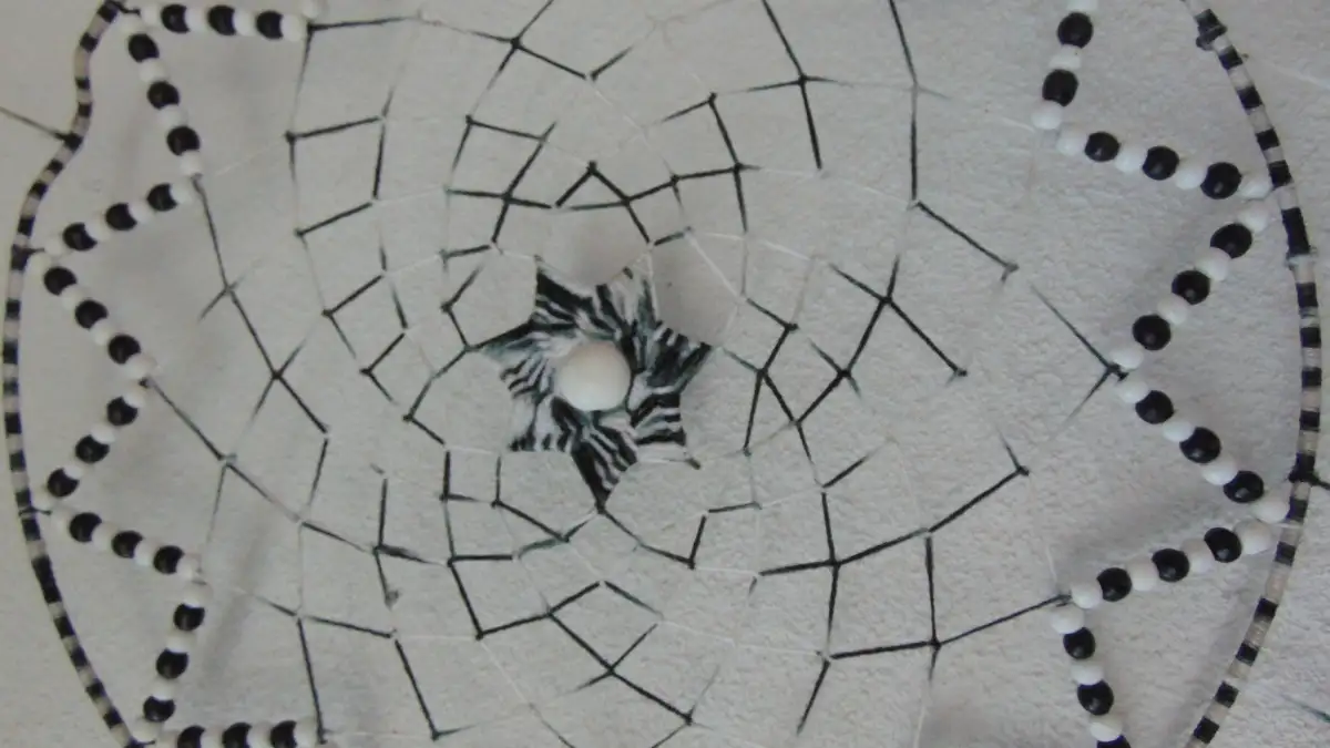 Grand Attrape-rêves Noir & Blanc