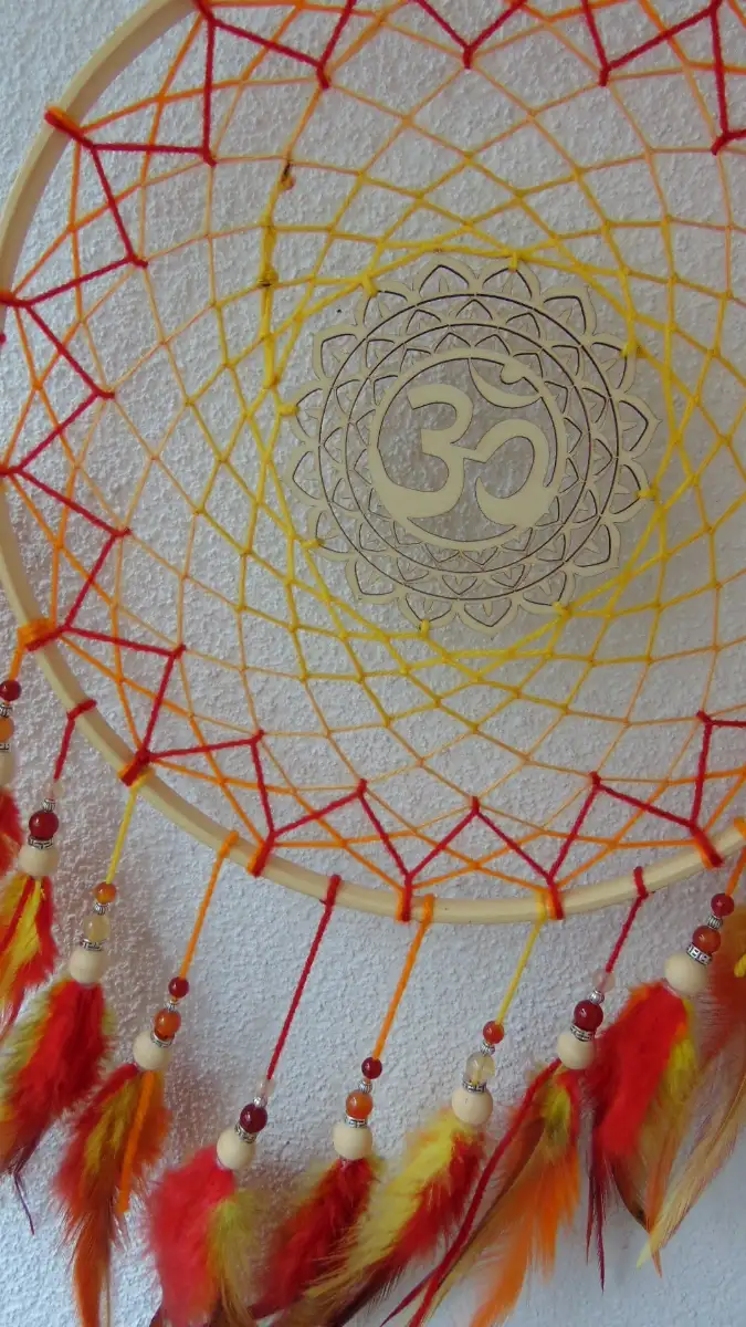 Collection d'Attrapes-rêves avec géométrie sacrée
