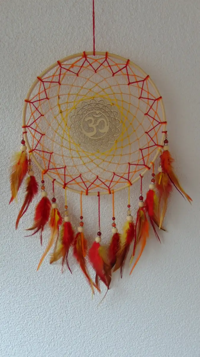 Collection d'Attrapes-rêves avec géométrie sacrée