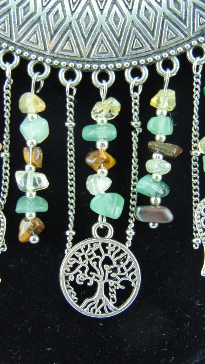 Collier imposant Arbre de vie