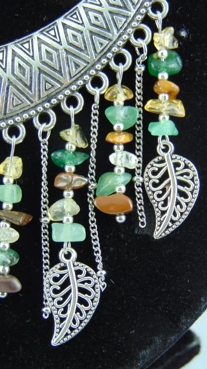 Collier imposant Arbre de vie