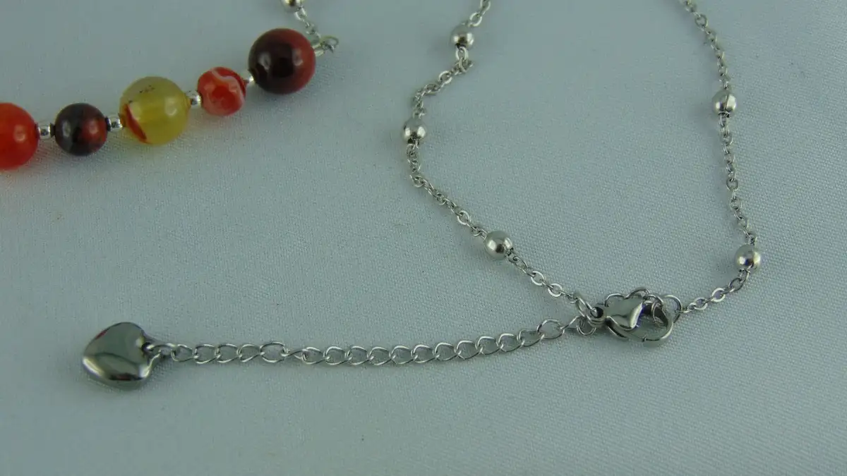 Collection de Colliers Metatron en acier inoxydable & Pierres Naturelles