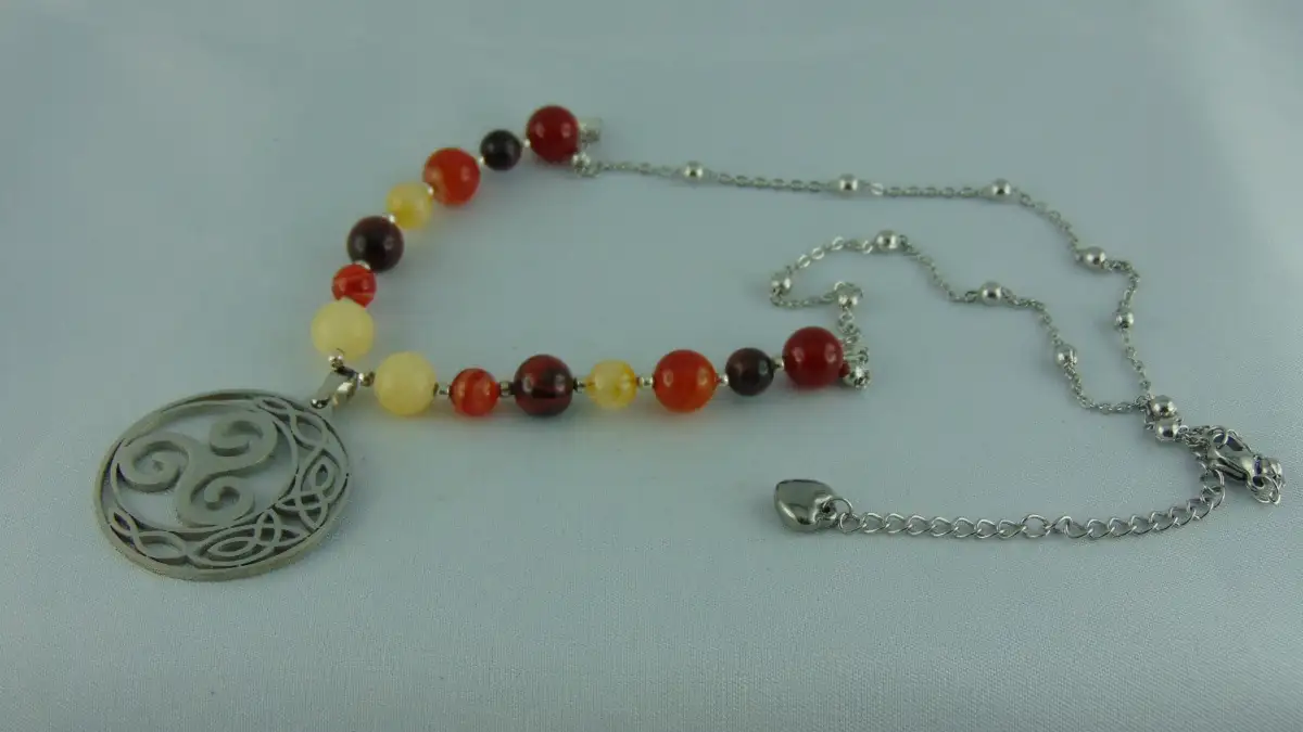 Collection de Colliers Triskell en acier inoxydable