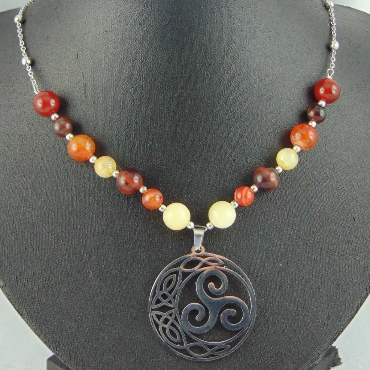 Collection de Colliers Triskell en acier inoxydable