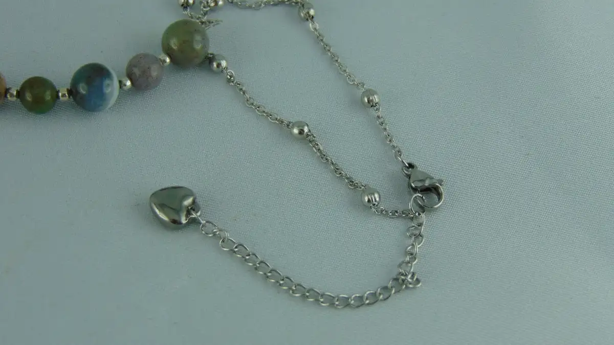 Collection de Colliers Metatron en acier inoxydable & Pierres Naturelles