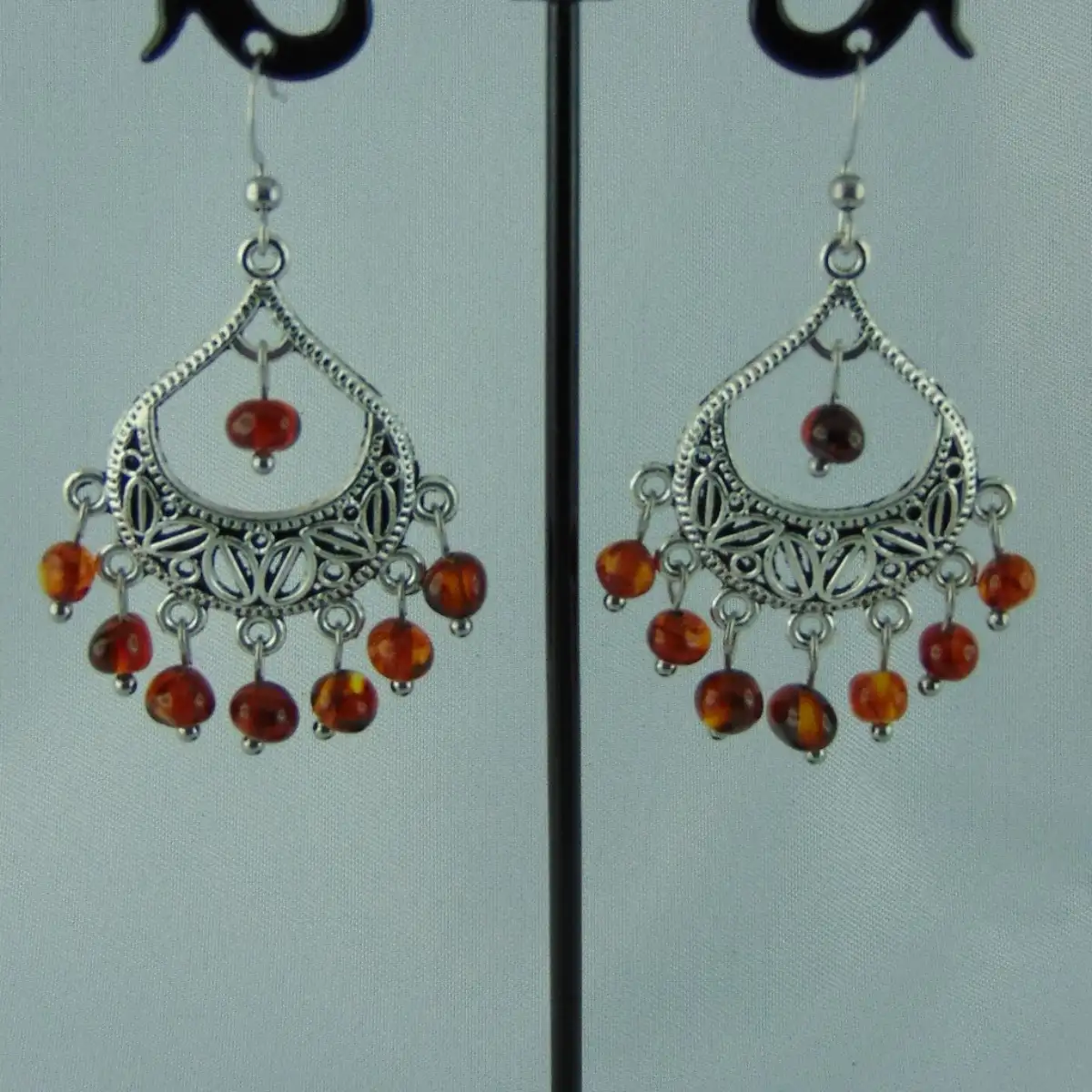 Collection de Boucles d'oreilles en AMBRE