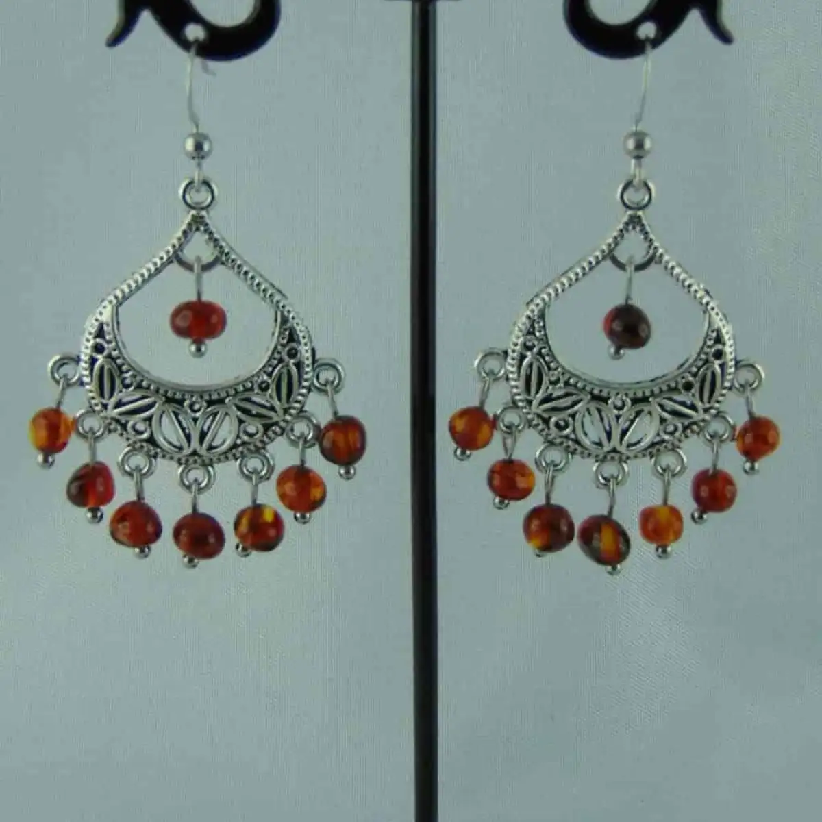 Collection de Boucles d'oreilles en AMBRE