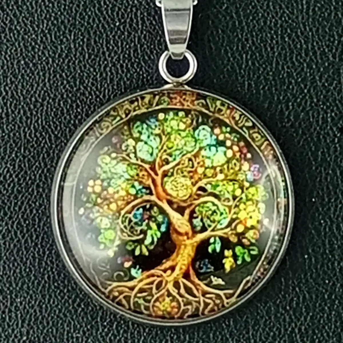 Collection de Colliers Cabochons - Arbres de vie, Fée, Clés de Sol, symboles...